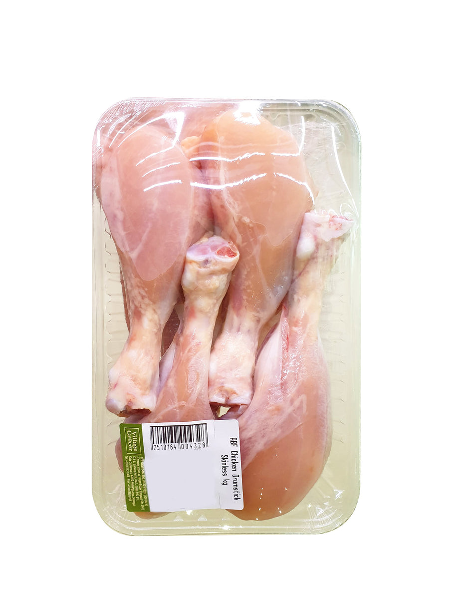 ABF CHICKEN DRUMSTICK SKINLESS (+/-500G) – Village Grocer - Tamarind Square